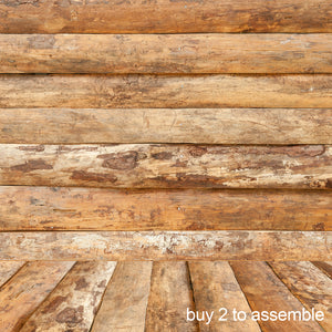 Rustic Distressed Wood Backdrop Photography Background #1764 Tree Trunk