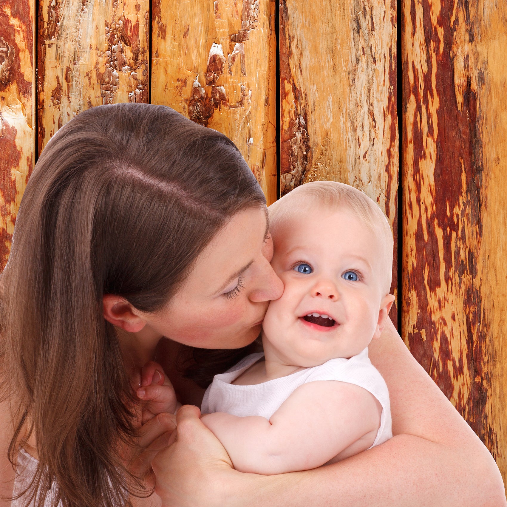 Rustic Distressed Wood Backdrop Photography Background #1767 Mahogany