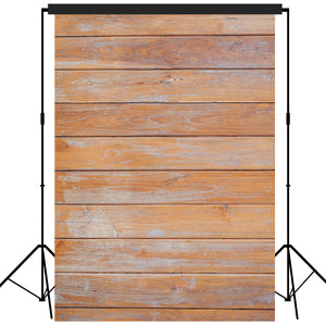 Rustic Distressed Wood Backdrop Photography Background #1768 Brown