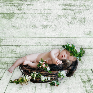 Rustic Distressed Wood Backdrop Photography Background #1771 Snow With Moss