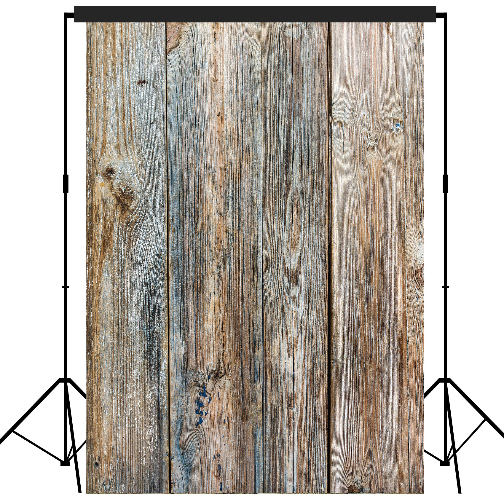 Rustic Distressed Wood Backdrop Photography Background #1777 Pale Brown