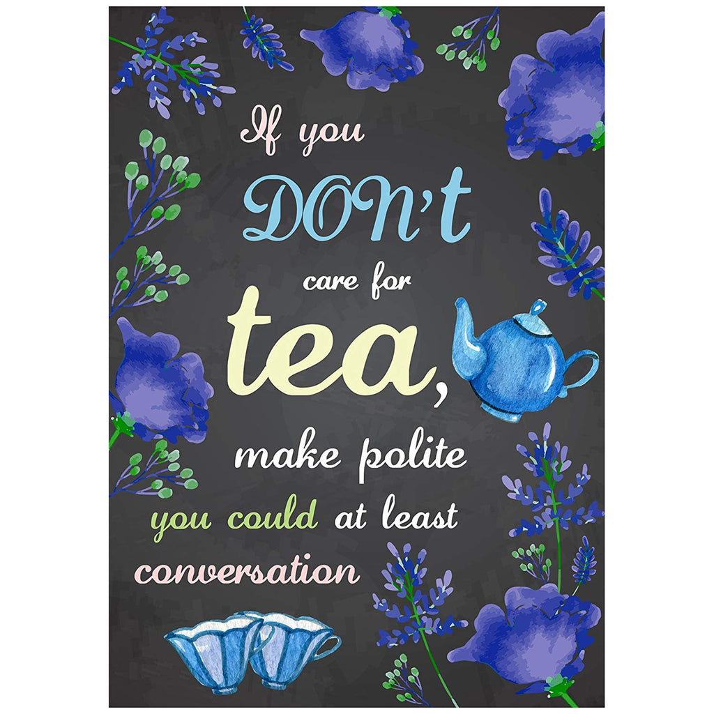 Wonderland Mad Tea Party Poster Photo Booth Props Sign A3 16x12inch