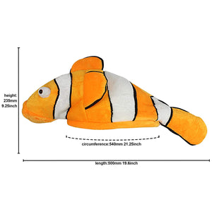 Clown Fish Tropical Party Costume Hat Photo Booth Props