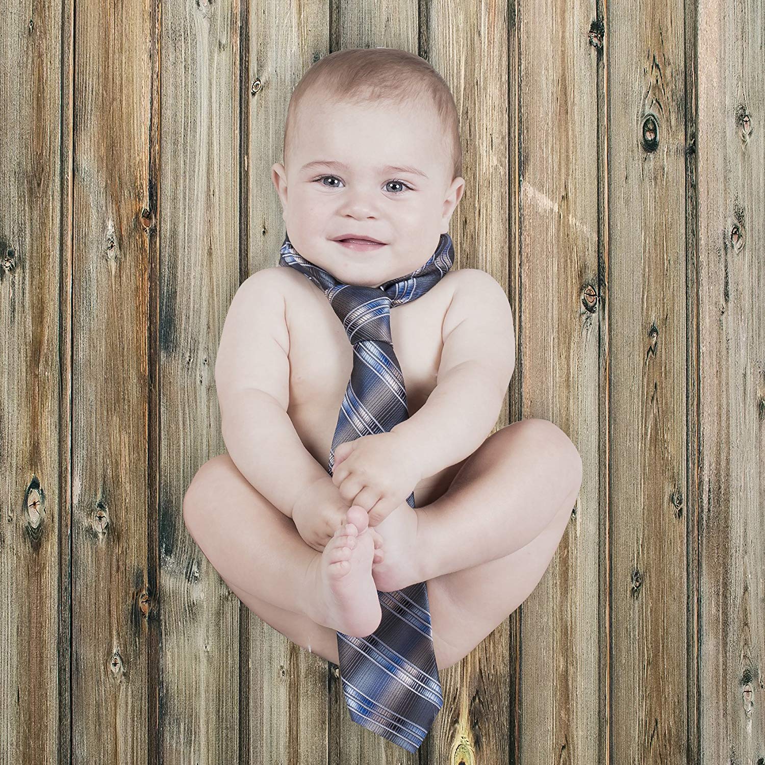 Rustic Distressed Wood Backdrop Photography Background #1788 Pale Brown