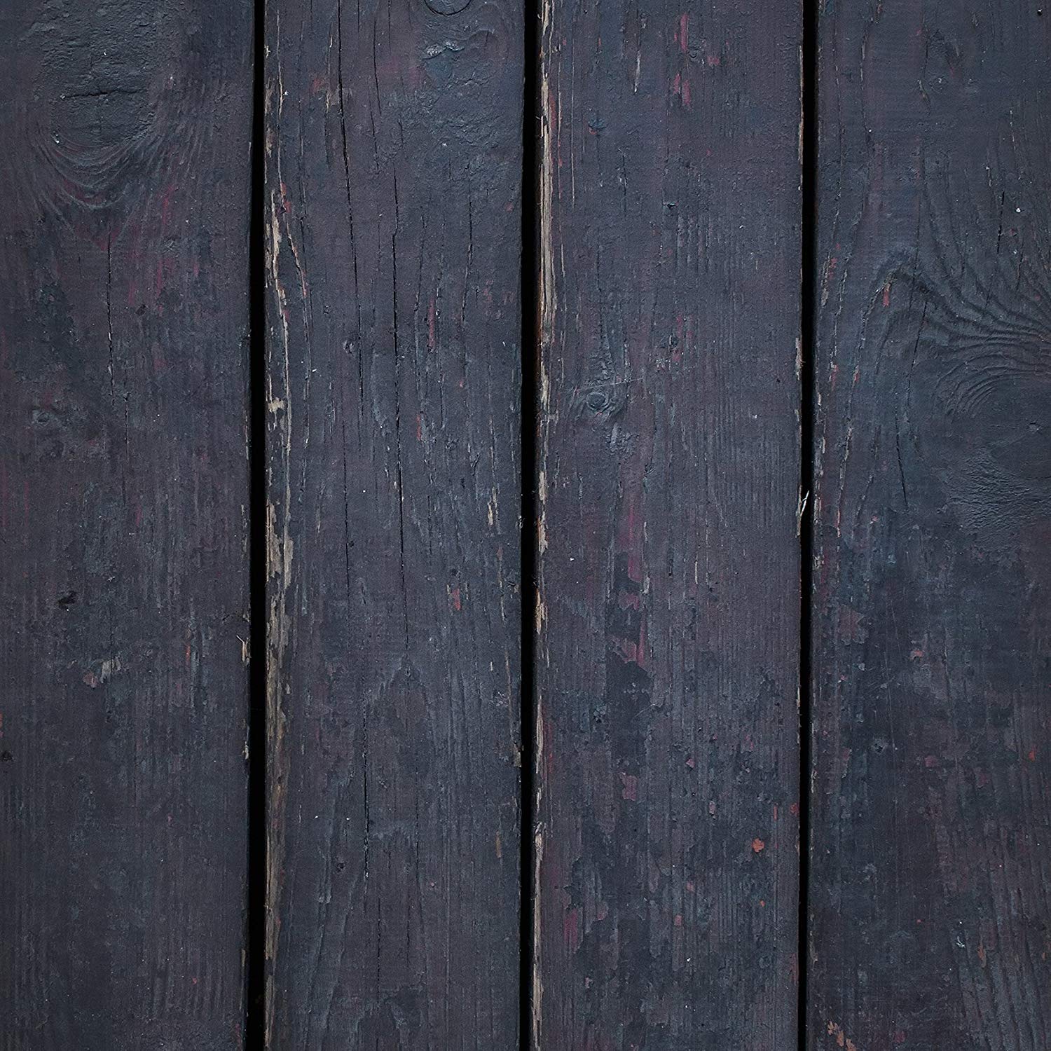 Rustic Distressed Wood Backdrop Photography Background #1787 Black