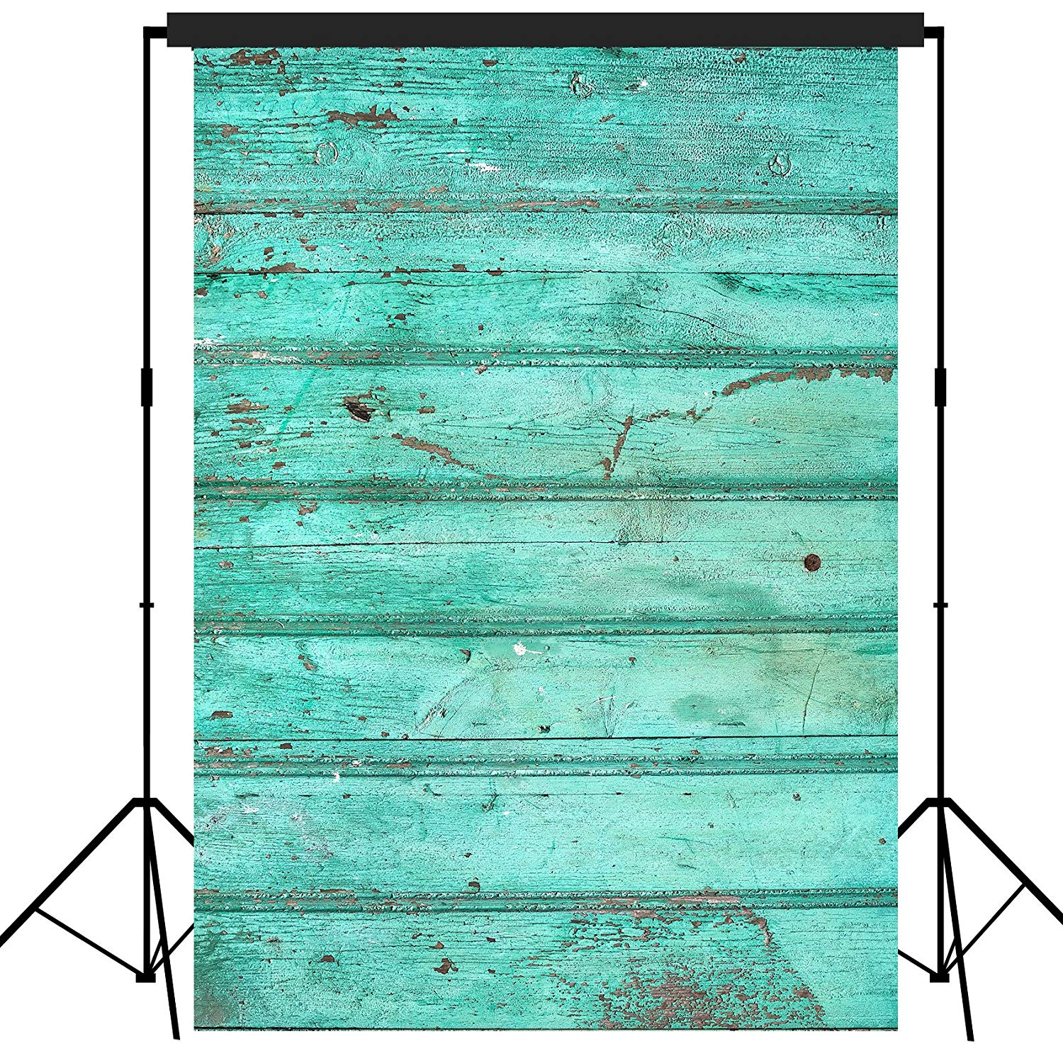 Rustic Distressed Wood Backdrop Photography Background #1794 Emerald