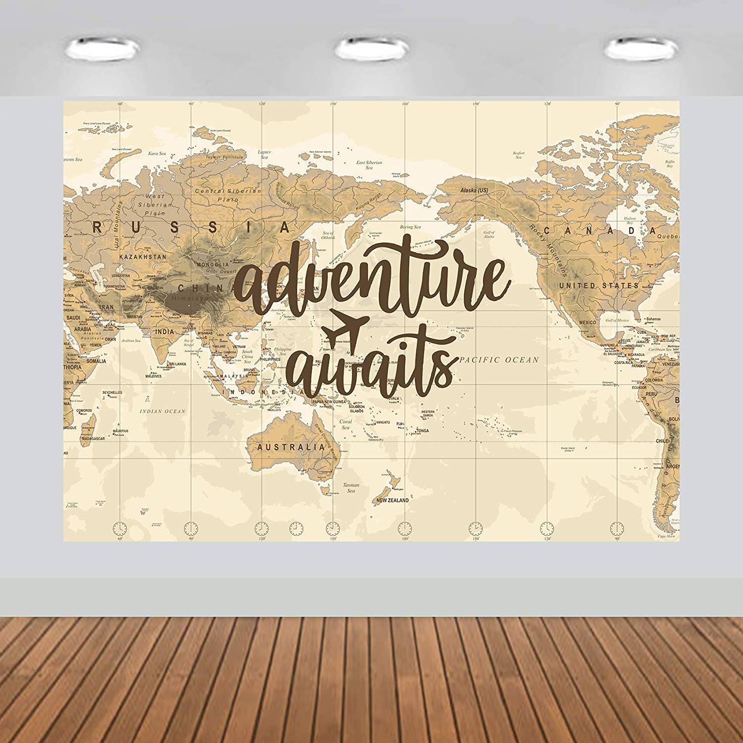 Adventure Awaits Backdrop Dessert Table Decoration Photography Background 7x5 feet