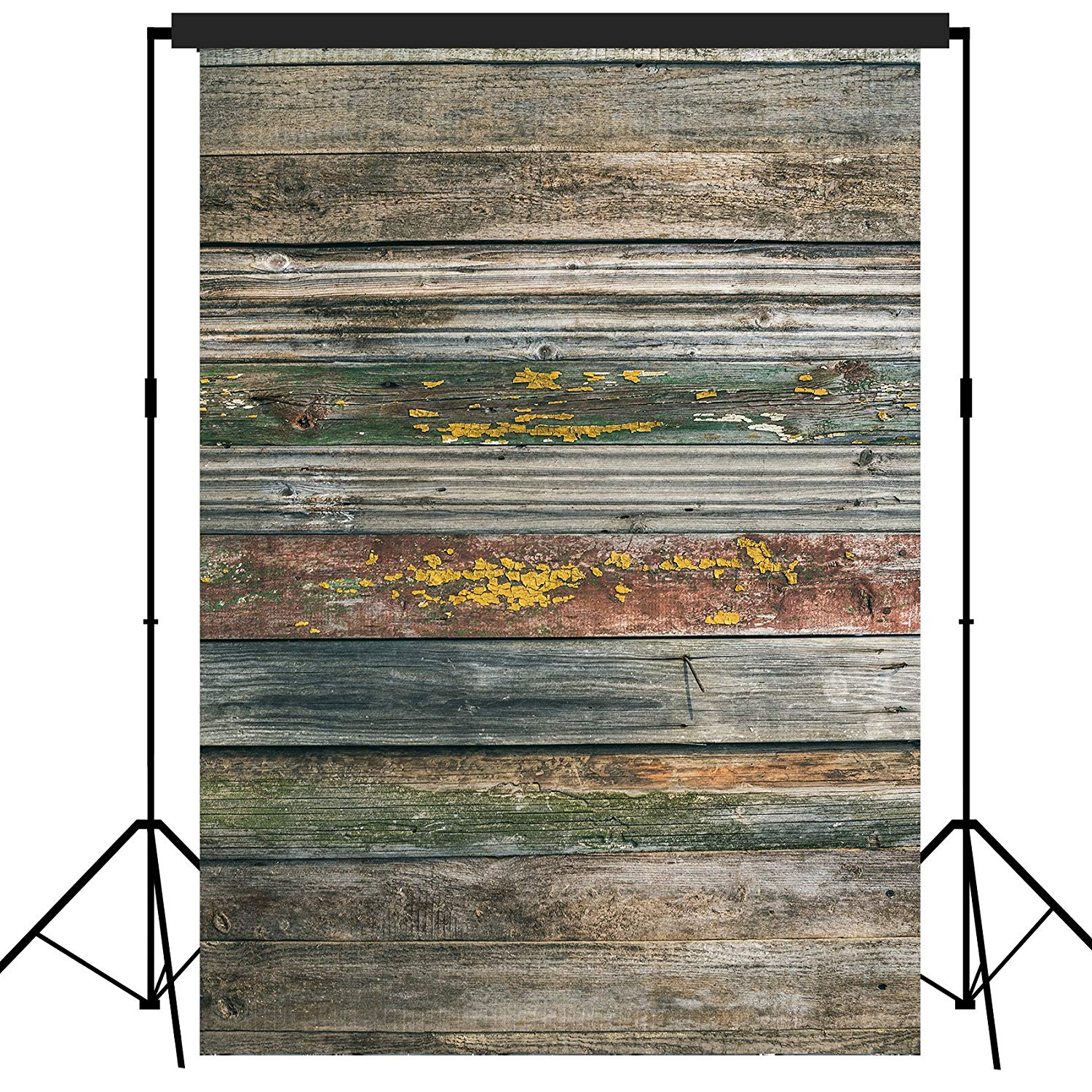 Rustic Distressed Wood Backdrop Photography Background #1790 Pale Brown