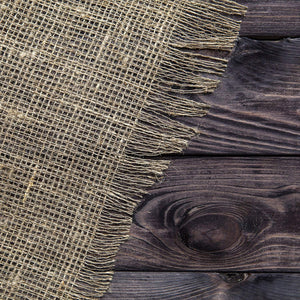 Rustic Distressed Burlap and Wood Backdrop Photography Background 5x3feet #1812