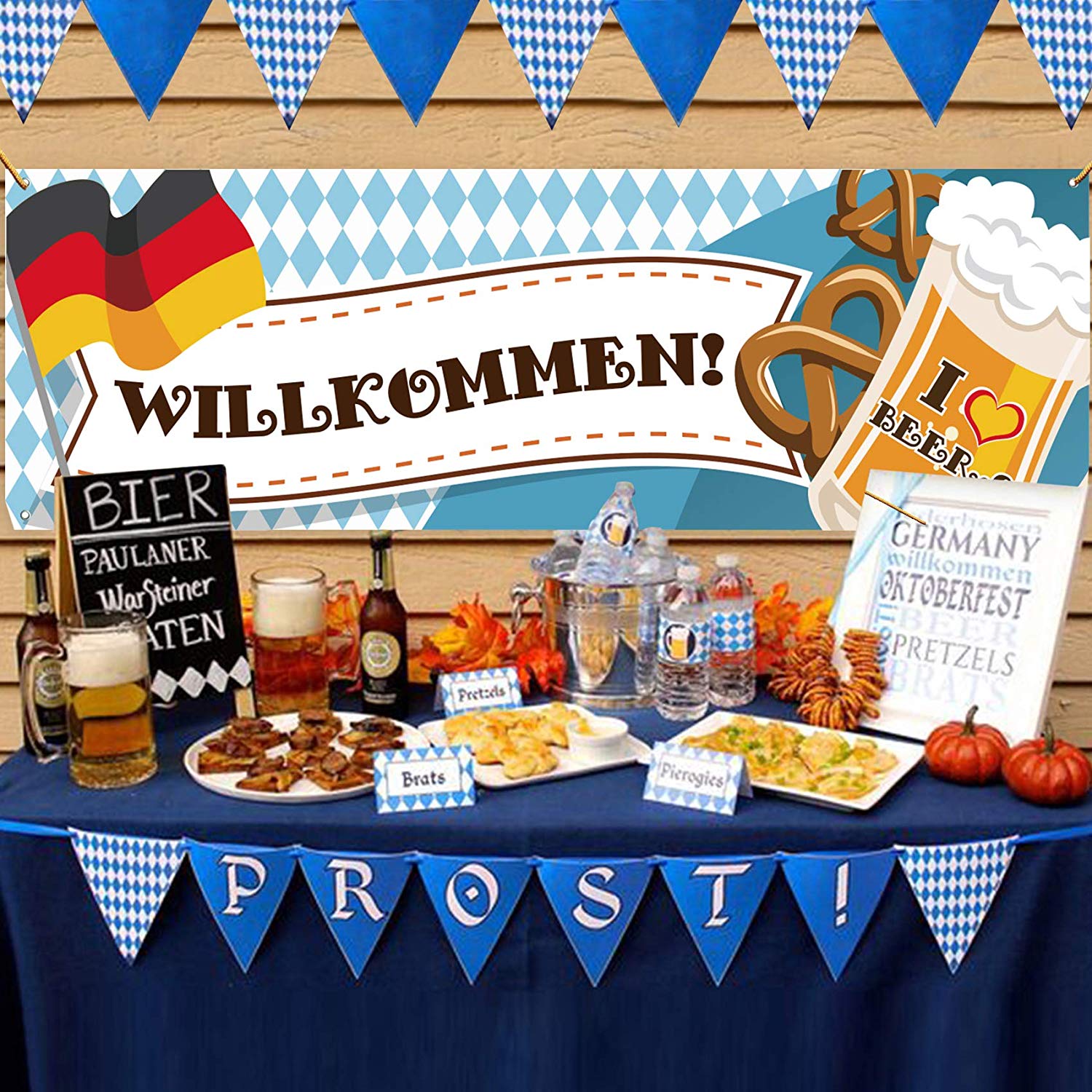 Oktoberfest Sign Party Banner 3-Count